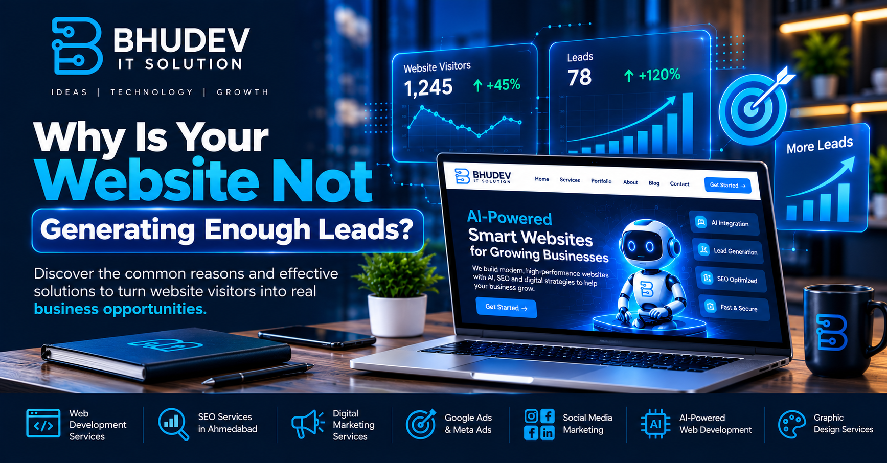 Why Is Your Website Not Generating Enough Leads?